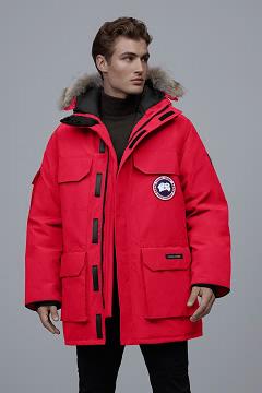Chamarras Canada Goose Hombre Mexico - Expedition Abrigos Rojos NU2934875